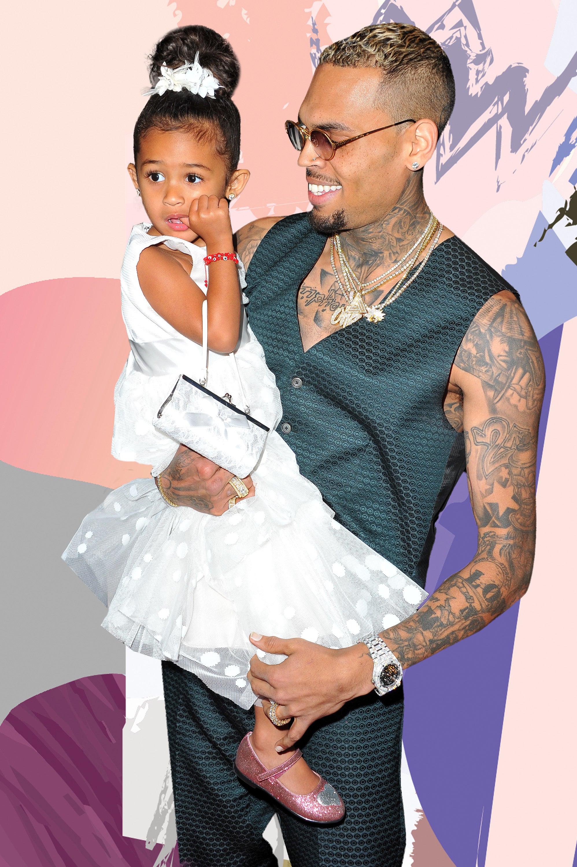 Chris Brown's Adorable 3-Year-Old Daughter Now Has Her Own Kid's Clothing & Cosmetics Line
